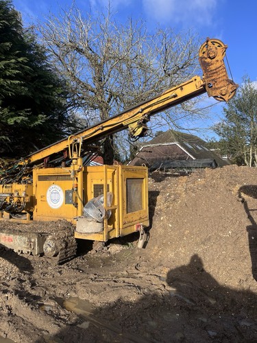 Klemm 708 piling rig drilling - 708,