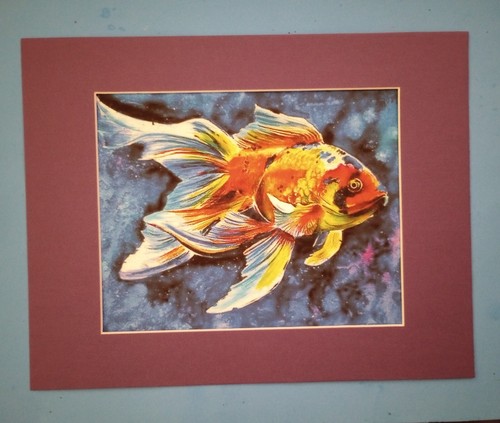 Matted 8 x 10 - 11", 10"