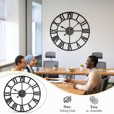 78cm Roman Wall Clock Round