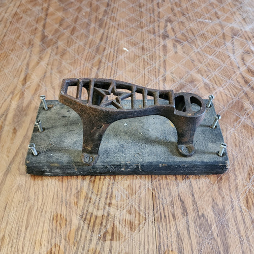 Cast iron boot - iron, on