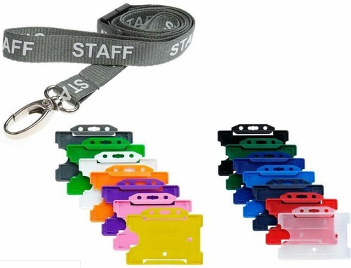 Staff lanyard grey metal - grey, with