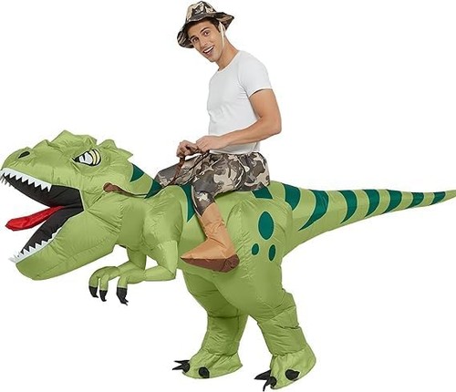 Inflatable dinosaur costume - dinosaur,