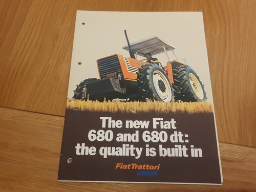 Fiat 680 dt tractor - 680, &
