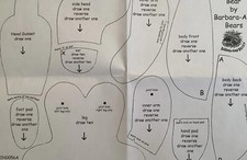 Teddy Bear Sewing Pattern