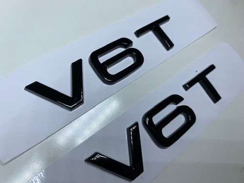 V6t lettering wing side - v6t,