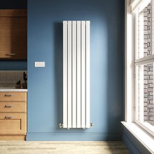 White Vertical Radiator 1800 x