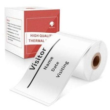White Sticker Label Self-Adhesive Tag Paper for Phomemo M110/M200/M221 Printer