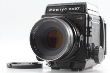 [Exc+5] Mamiya RB67 Pro S Film Camera Sekor C 127mm f3.8 Lens 120 From JAPAN