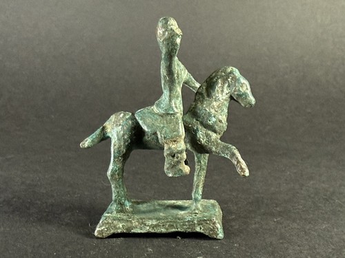 Ancient celtic bronze leaping - bronze,