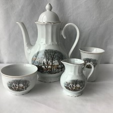 Vintage Coffee Set - Crown