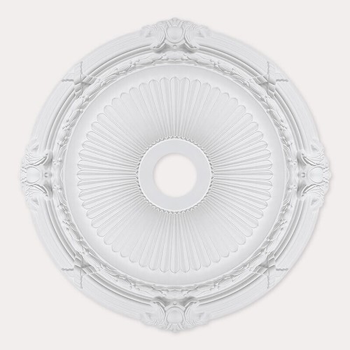 Ceiling rose polyurethane - rose,