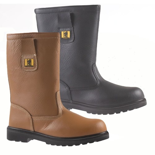 Mens leather rigger - rigger, safety