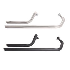 Whole System Exhaust Pipe Muffler Tips For Yamaha XV750 XV1100 Virago 1984-1998