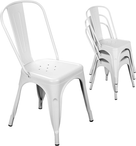 Set metal dining - 4,