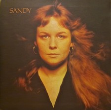 Sandy Denny Sandy LP Pink Rim Palm Tree A5 Misspell UK 1972 Island NM