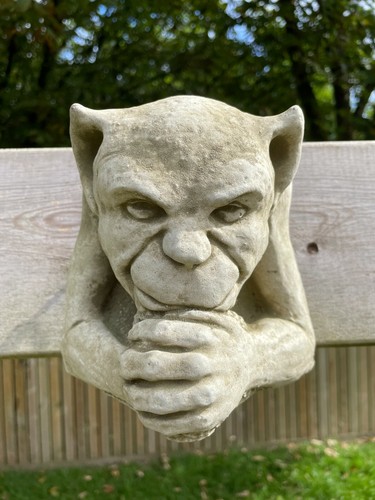 Hanging gargoyle stone - hanging, statue