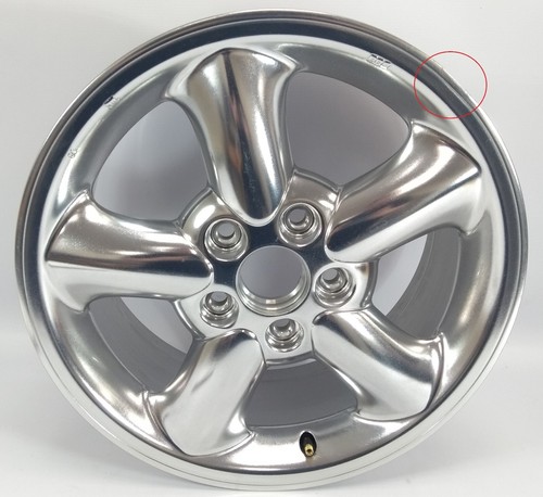 Alloy wheel polished - vw,