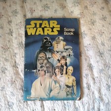 Star Wars Letraset Scrapbook 1977 Full of Newspaper Clippings From 1977/78 Rare