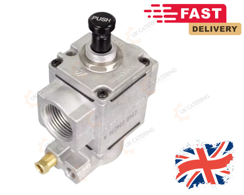 Gas safety valve - valve, push