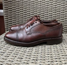 Vintage Veldtschoen Country Derby by George Webb England Commando Sole Size 9