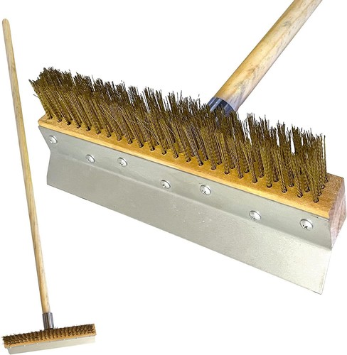 Pizza oven cleaning brush - oven,