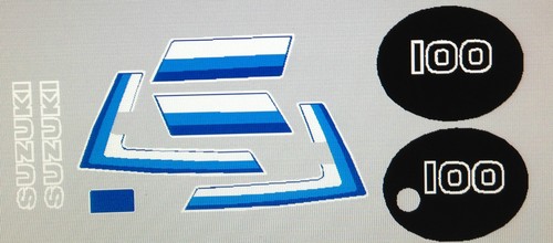 Suzuki ts100 ts100er decal - ts100,