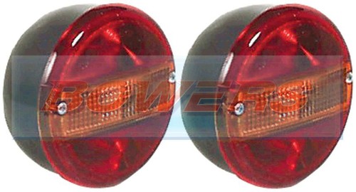 Pair 12v24v rear round - 12v24v,