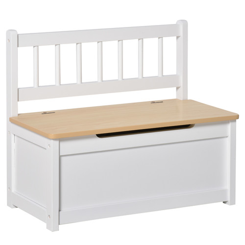 Kids wooden toy box storage - wooden,