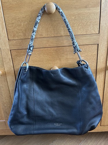 Radley black large bag - large,
