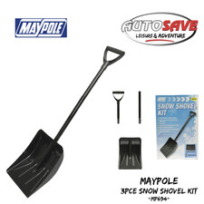 MAYPOLE - Snow Shovel ~ Compact 3 Piece Design ~ 94cm Assembled **NEW IN STOCK**