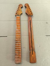 Roasted Maple Guitar Neck Stainless 22 Frets Gloss 9.5" for Fender Start