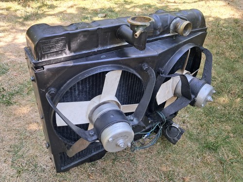 Series jaguar etype radiator - series,
