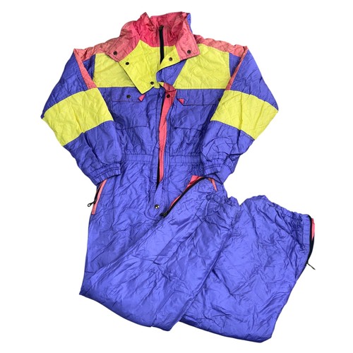 Vintage retro one - one, ski
