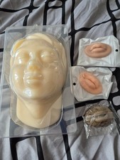 Silicone Mannequin Face Model