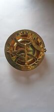 Brass Nautical - Sundial Compass with Intricate Detailing