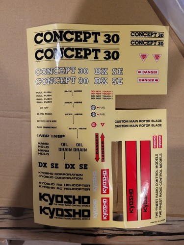 Kyosho concept decal - ,