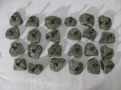 Lot gray stone climbing - stone,