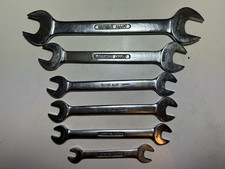 Set of 6 Britool Whitworth Open Ended Spanners 1/6 W to 9/16 W