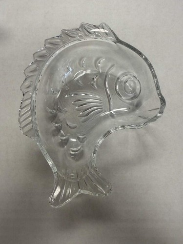 Gold fish shaped bowl - shaped, of