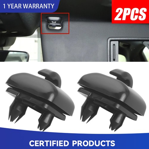 Sun visor black clip holder - sun,