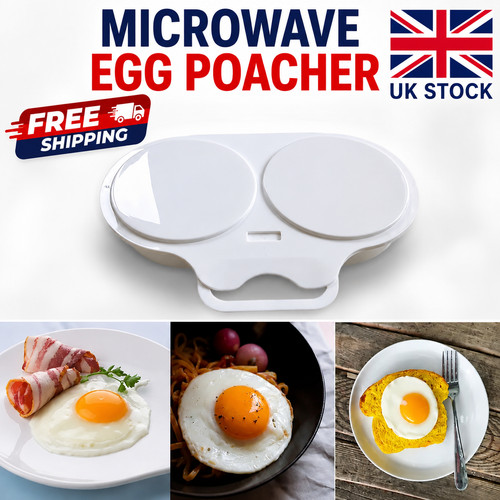 Microwave egg poacher cooker - poacher, 2