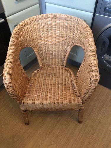 Vintage retro cane - vintage, cane/wicker/