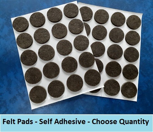Felt floor furniture - pads, self