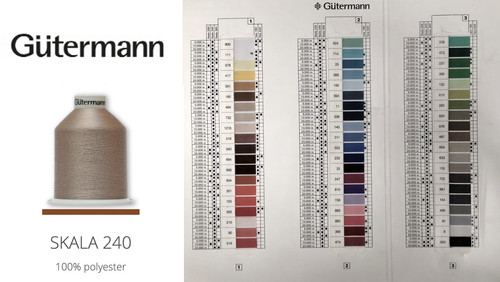 Gutermann skala 240 polyester - skala,