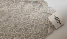 Vintage Ivory Floral Lace