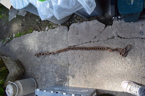 Heavy horse back chain for