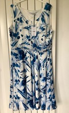 Jacques Vert Size 20 Blue