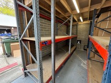 Heavy duty pallet racking
