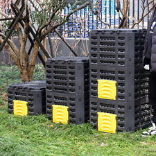 Large Compost Bin for Garden 500L / 340L / 180L Composter Composting Waste Box