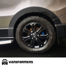 Renault Trafic X82 2014-2018 Wheel Arch Trims Matte Black Fender Flares LWB